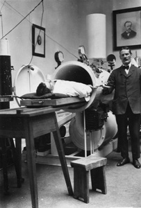 Röntgenterapiapparat från 1940-talet